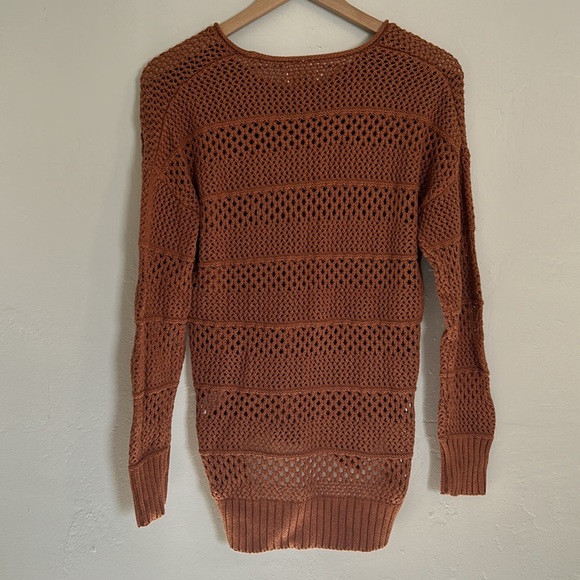 Oversized Open Knit Sweater - Picture 4 of 4